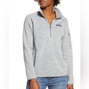 Patagonia Women’s Gray Better Sweater 1/4 Size XS